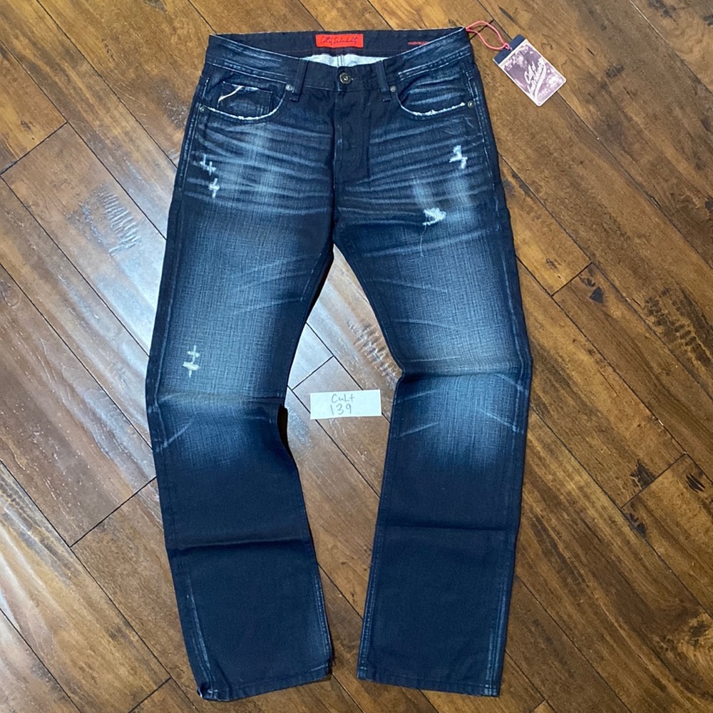 NWT Cult of Individuality Sample Hagen Relaxed Denim Jeans #C139